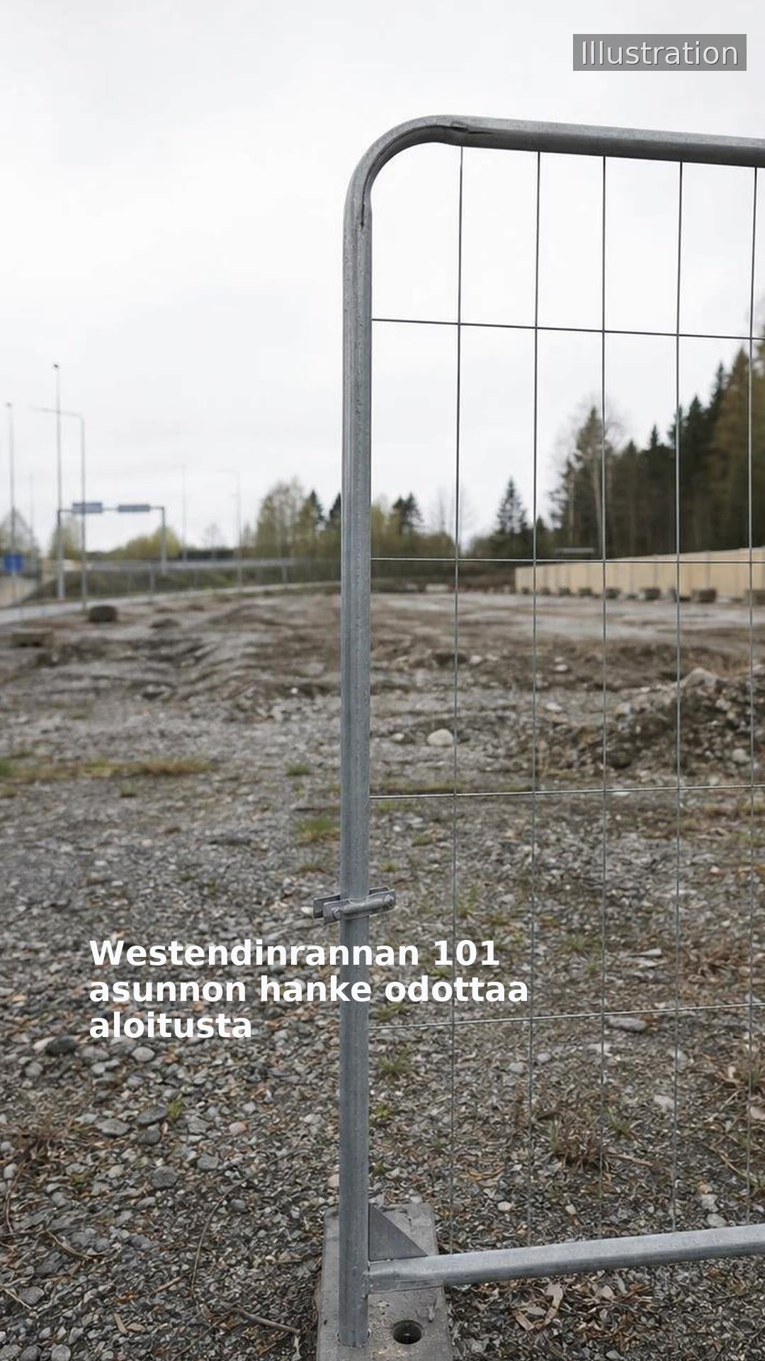 Westendinrannan 101 asunnon hanke odottaa aloitusta