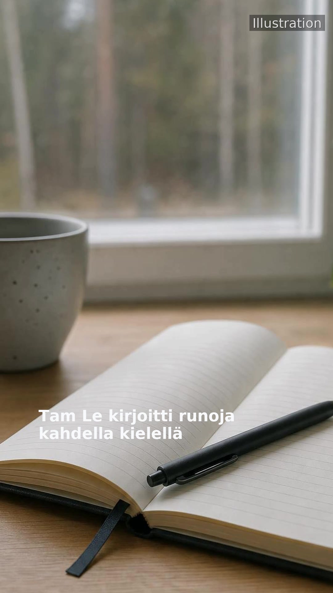 Tam Le kirjoitti runoja kahdella kielellä