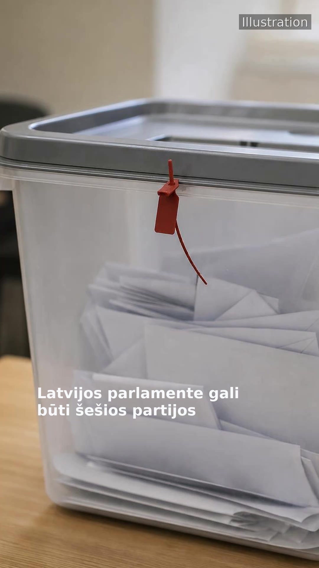 Latvijos parlamente gali būti šešios partijos