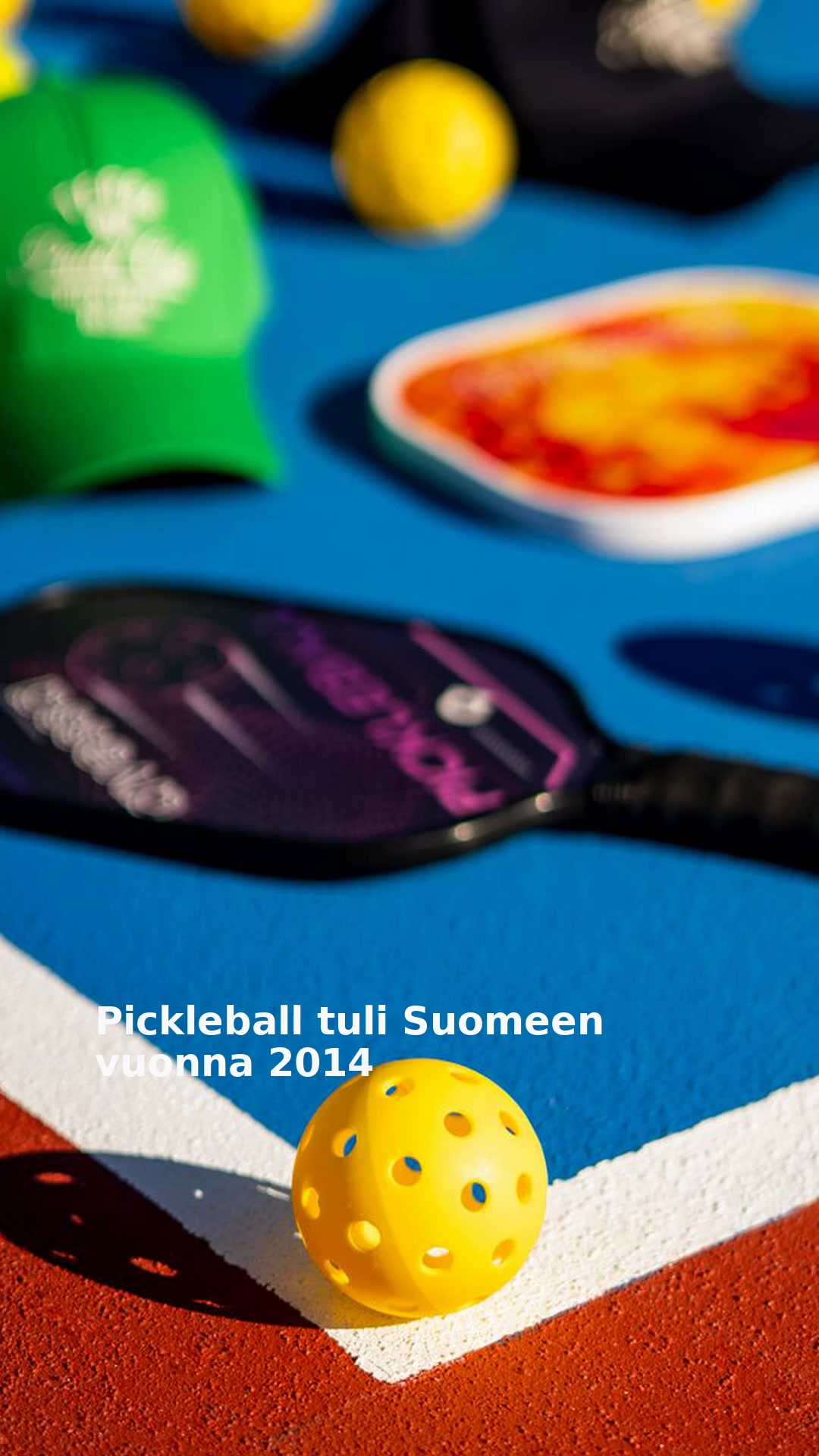 Pickleball tuli Suomeen vuonna 2014