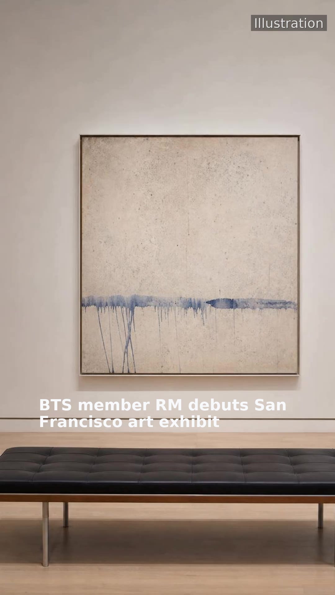 BTS member RM debuts San Francisco art exhibit