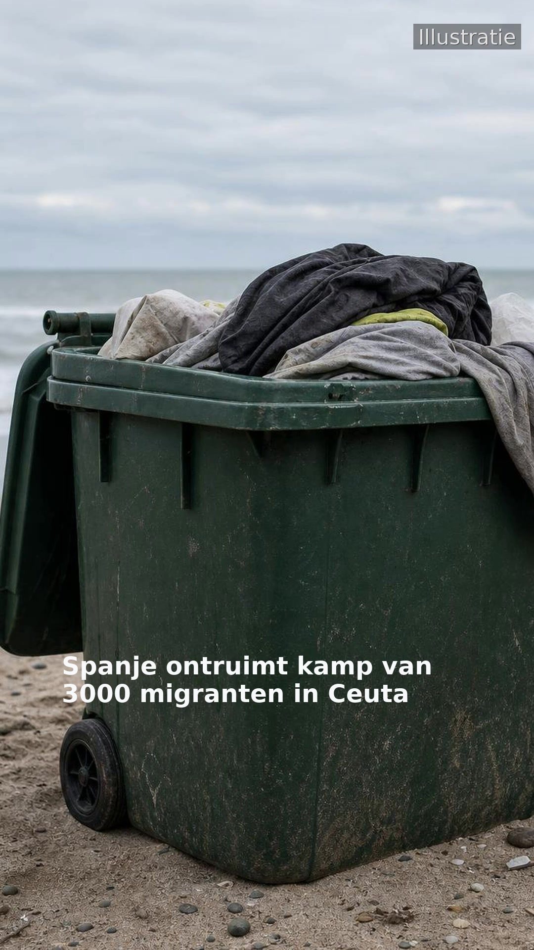 Spanje ontruimt kamp van 3000 migranten in Ceuta