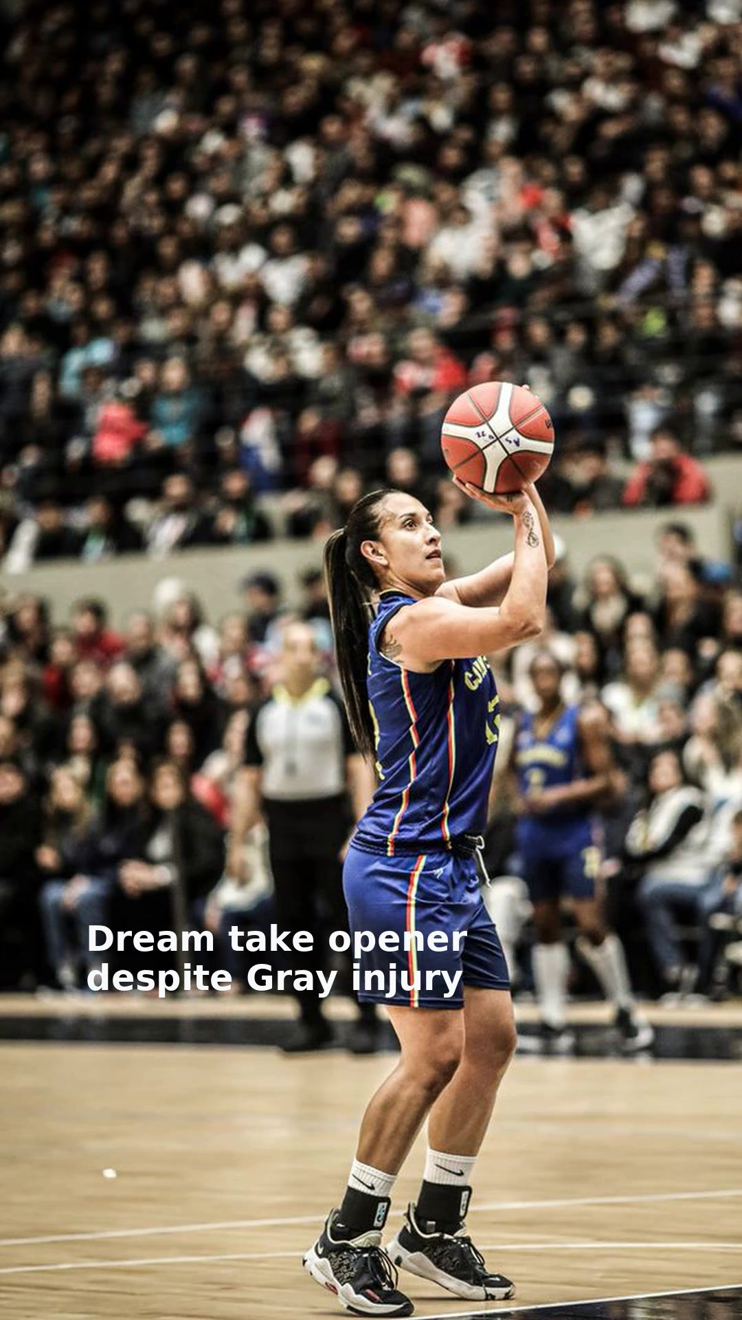 Dream take opener despite Gray injury