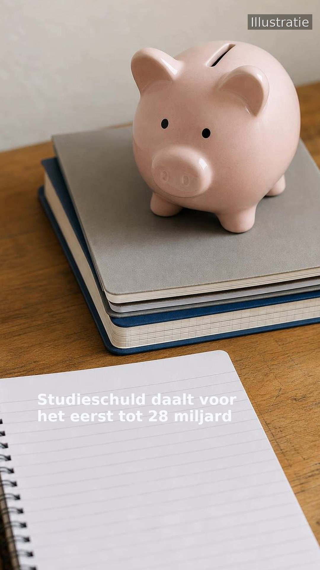 Studieschuld daalt voor het eerst tot 28 miljard