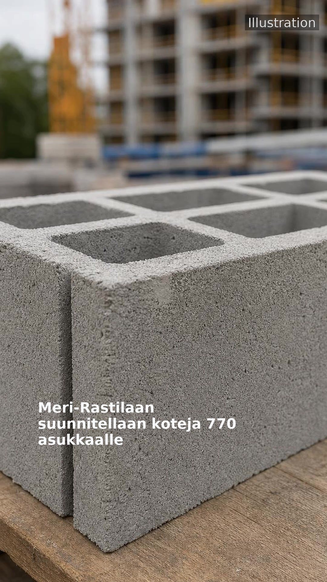 Meri-Rastilaan suunnitellaan koteja 770 asukkaalle