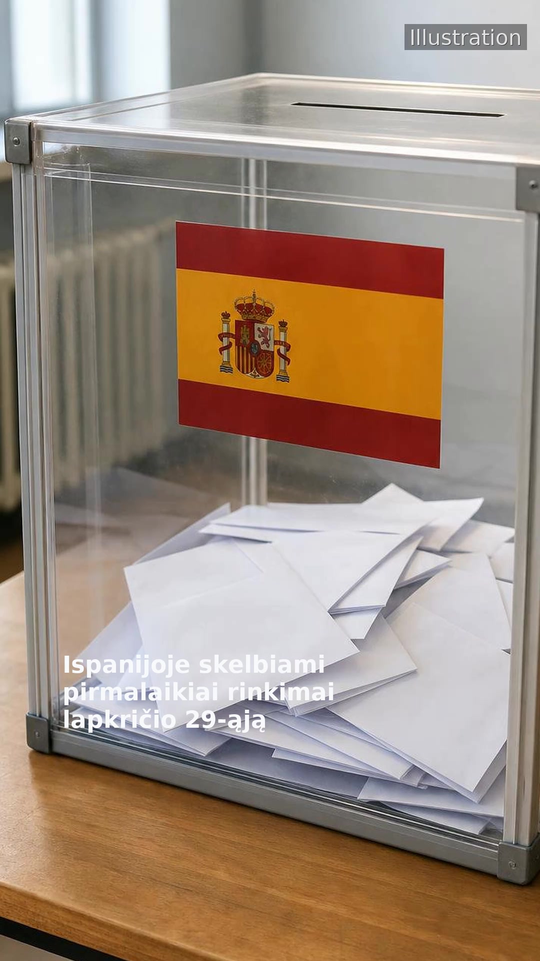 Ispanijoje skelbiami pirmalaikiai rinkimai lapkričio 29-ąją