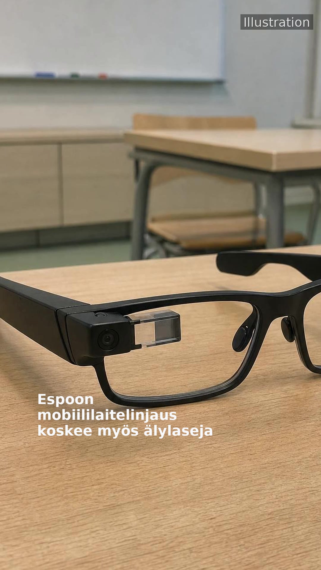 Espoon mobiililaitelinjaus koskee myös älylaseja