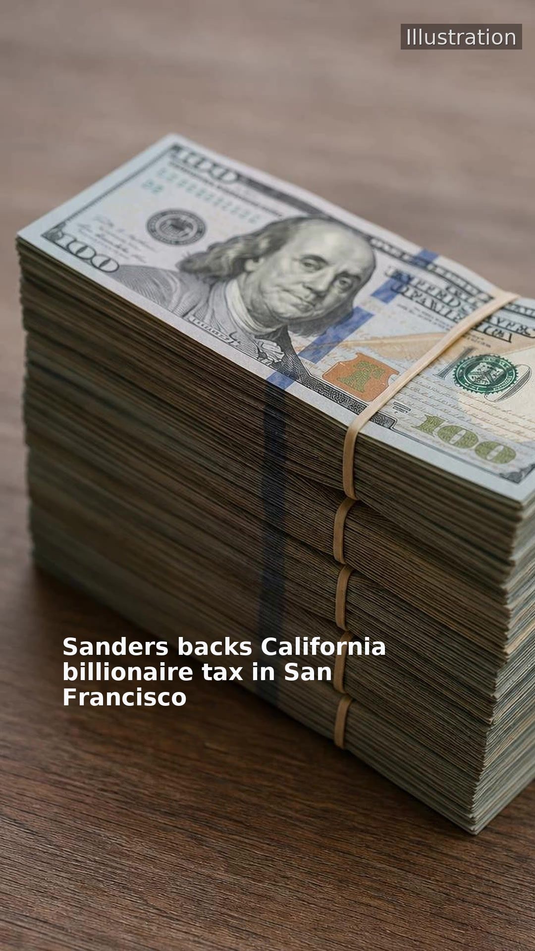 Sanders backs California billionaire tax in San Francisco