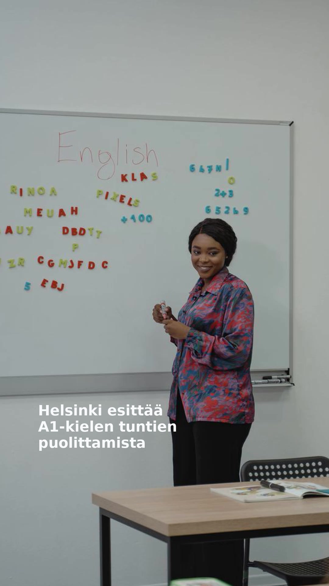 Helsinki esittää A1-kielen tuntien puolittamista