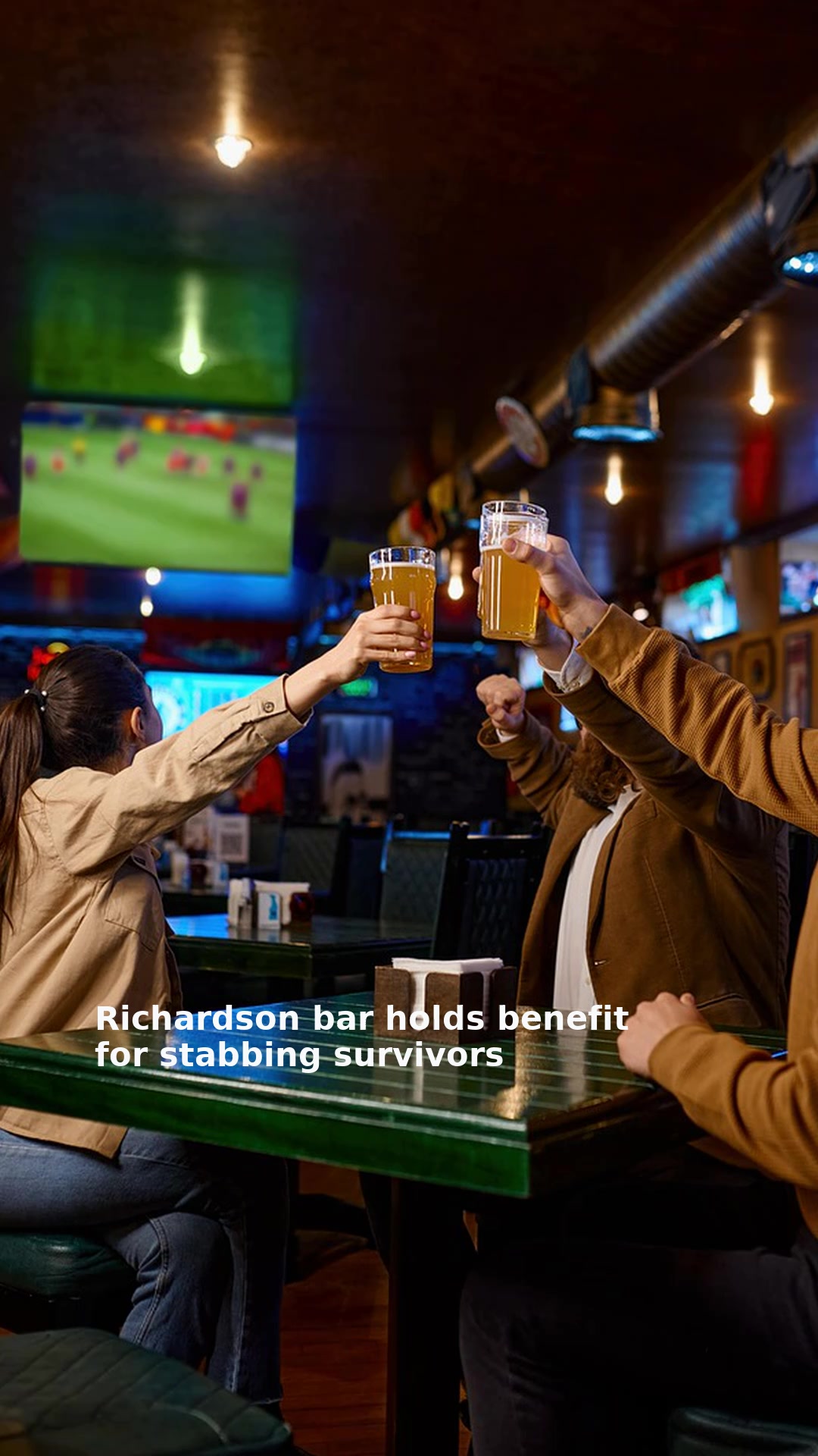 Richardson bar holds benefit for stabbing survivors