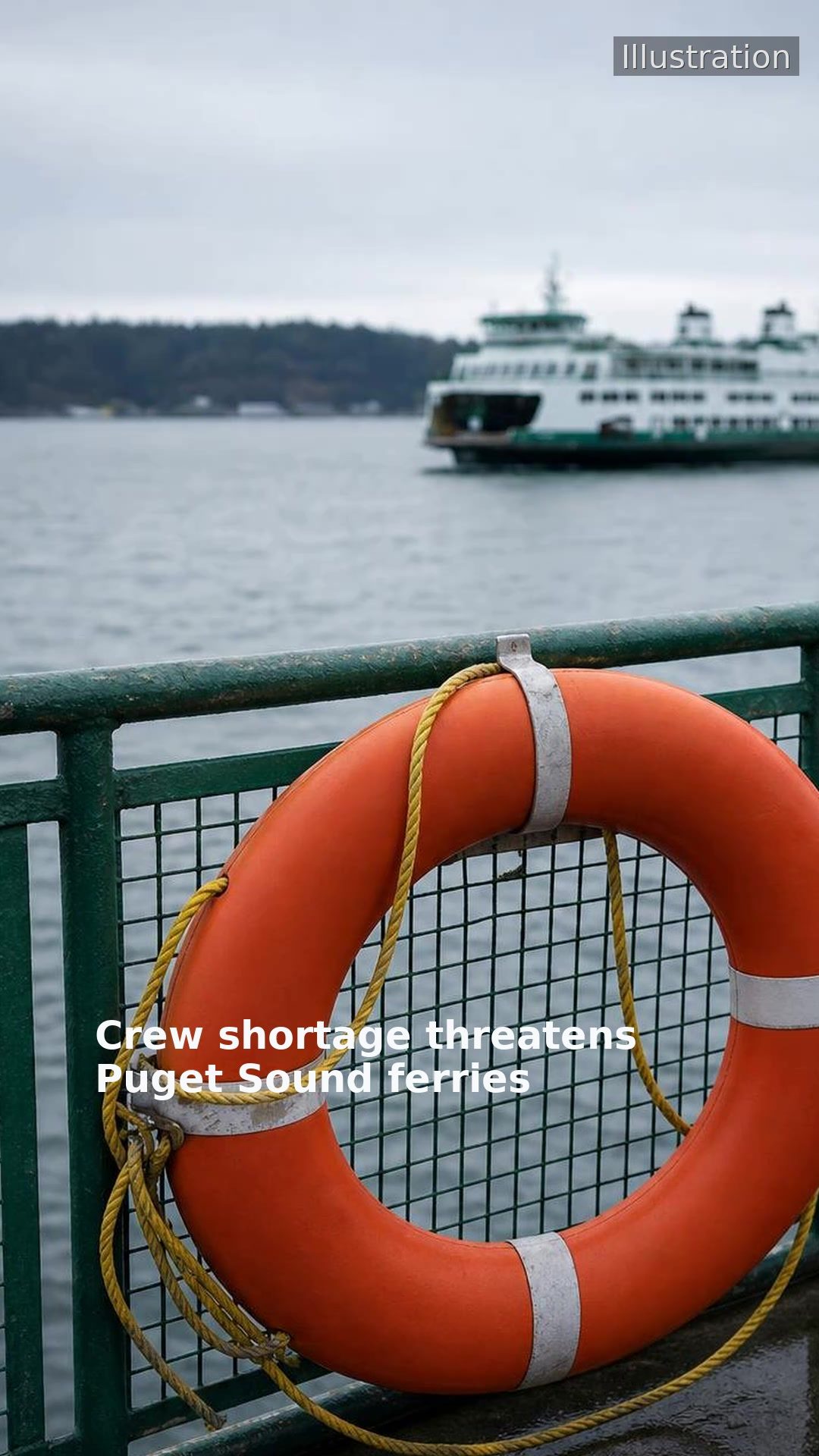 Crew shortage threatens Puget Sound ferries