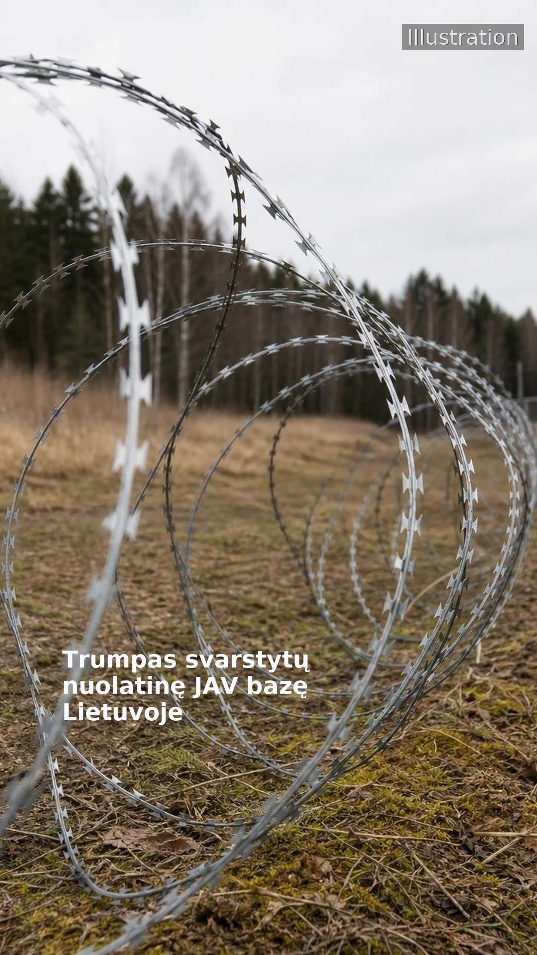 Trumpas svarstytų nuolatinę JAV bazę Lietuvoje