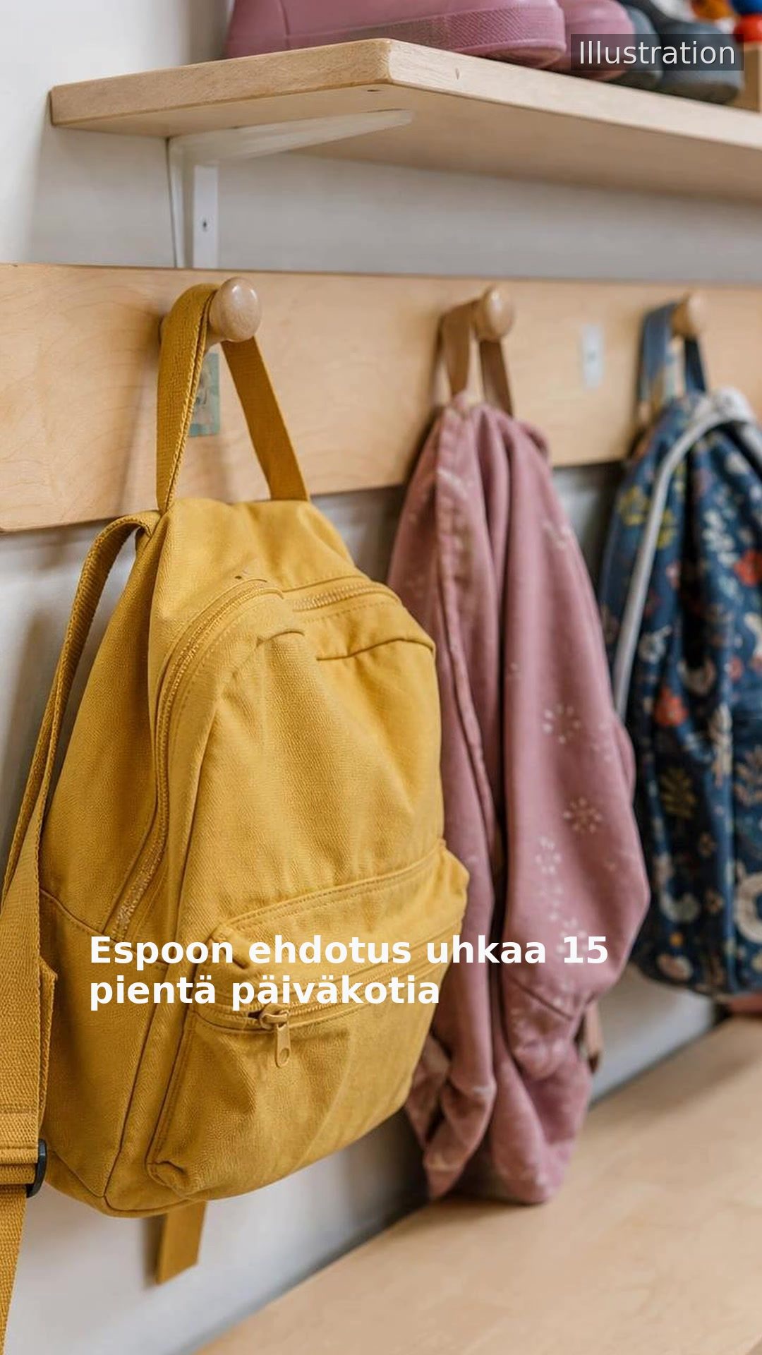 Espoon ehdotus uhkaa 15 pientä päiväkotia