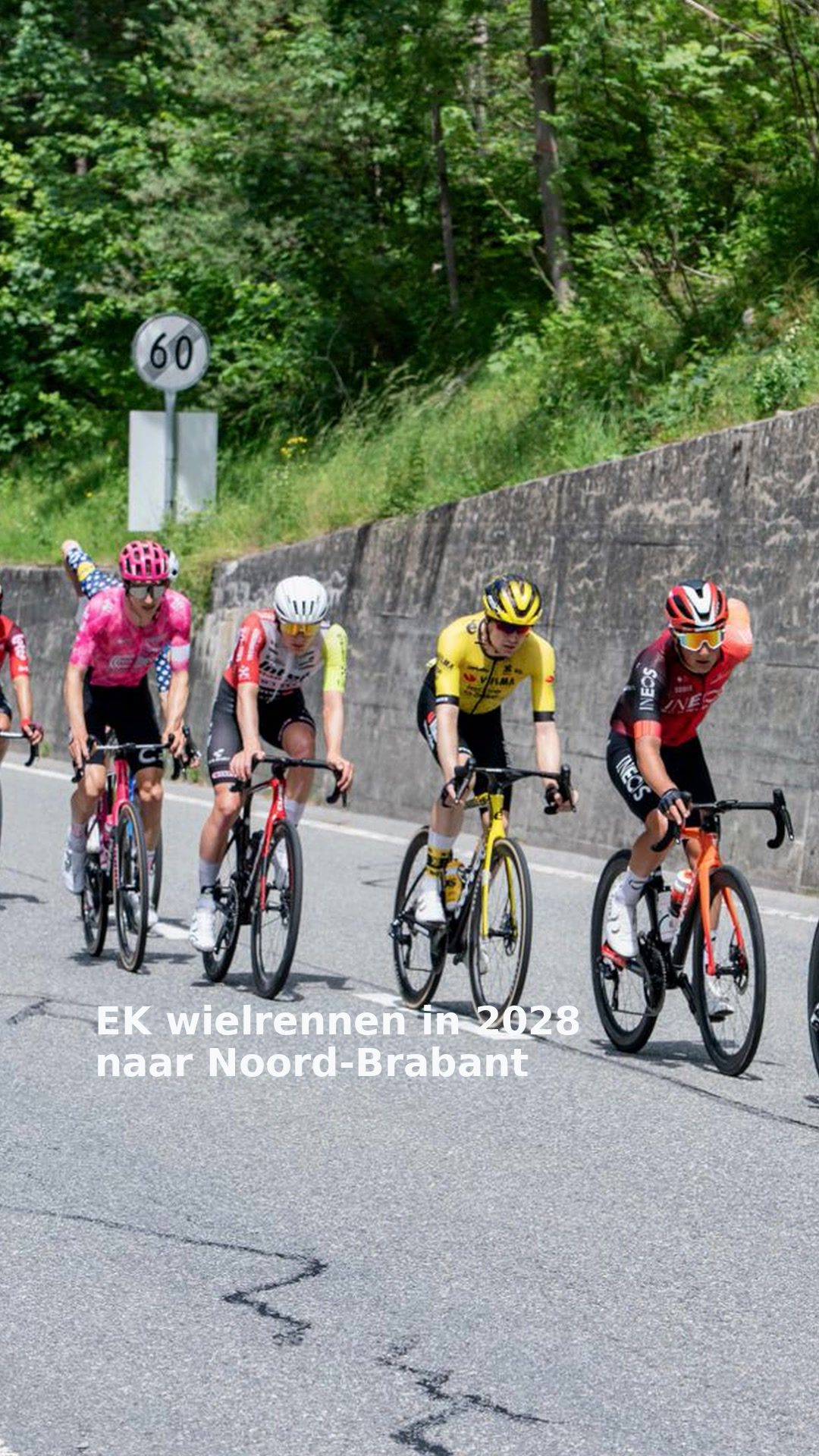 EK wielrennen in 2028 naar Noord-Brabant