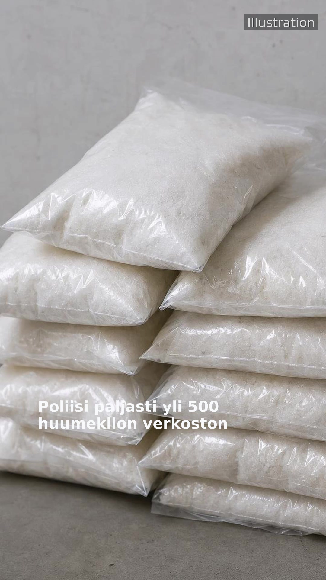 Poliisi paljasti yli 500 huumekilon verkoston