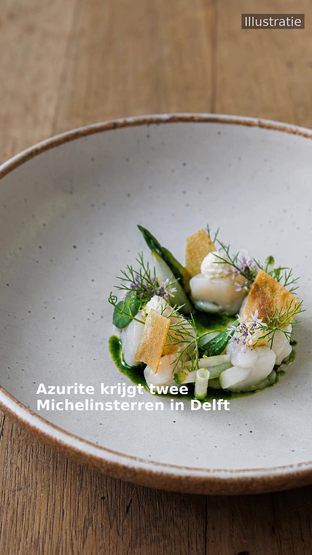 Azurite krijgt twee Michelinsterren in Delft