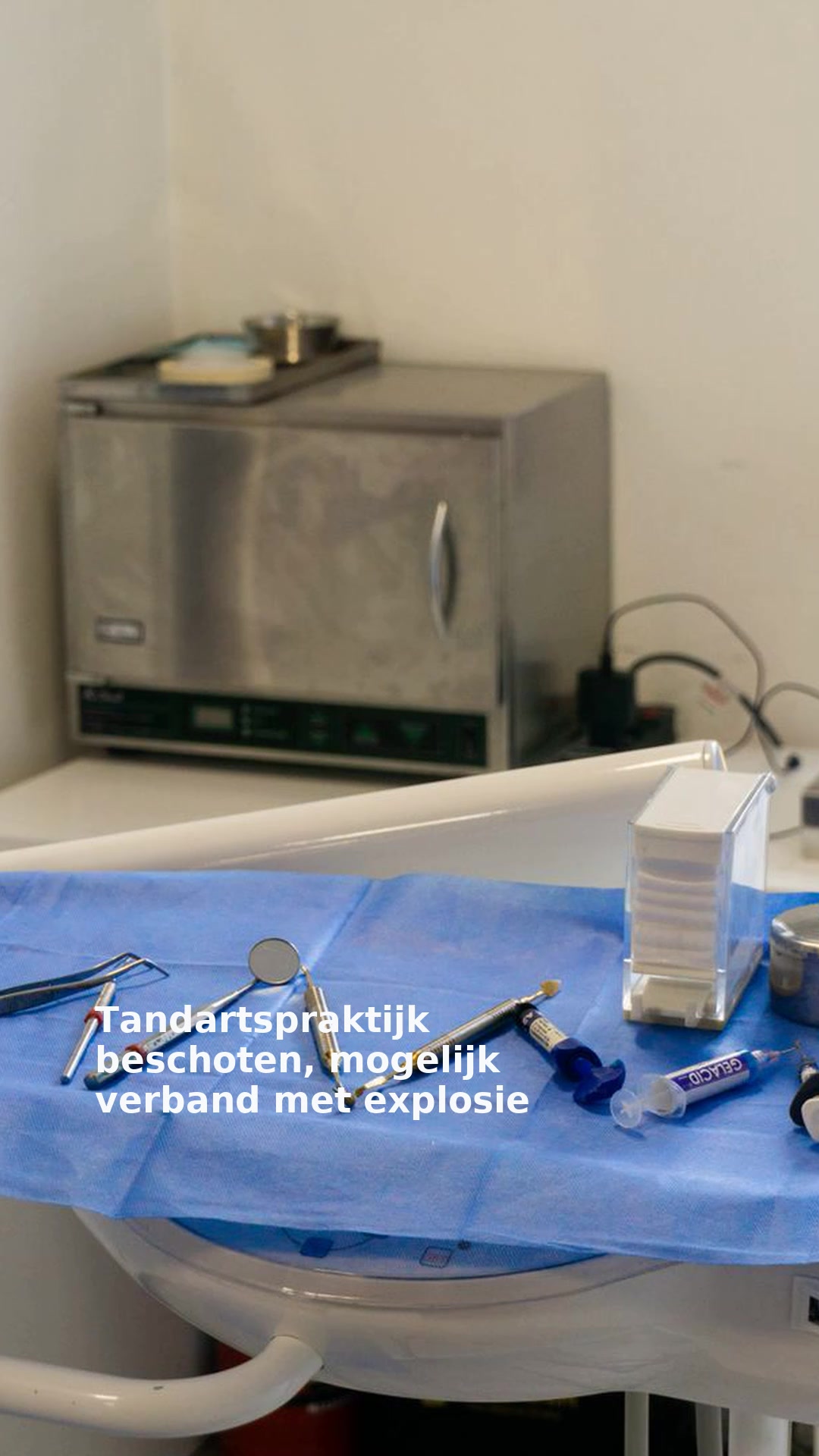 Tandartspraktijk beschoten, mogelijk verband met explosie