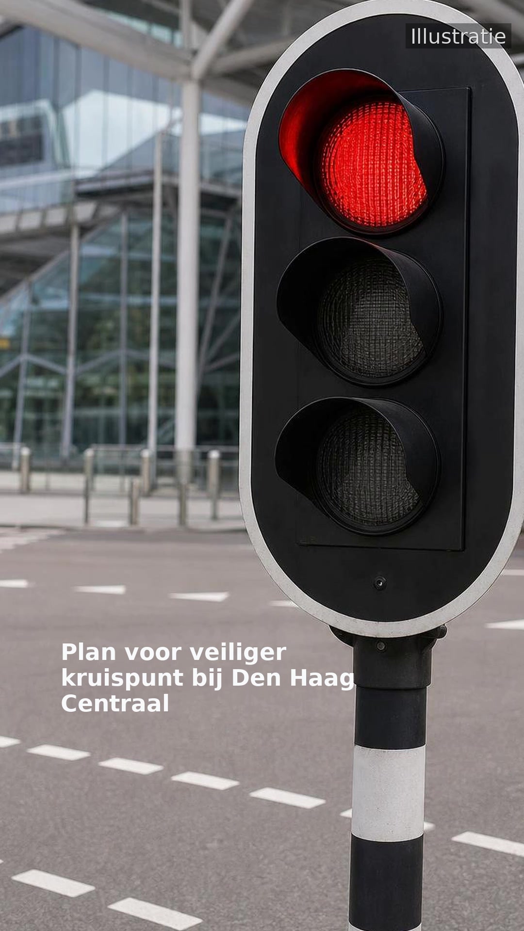 Plan voor veiliger kruispunt bij Den Haag Centraal