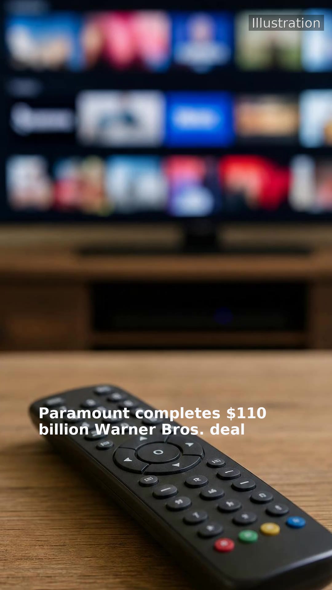 Paramount completes $110 billion Warner Bros. deal