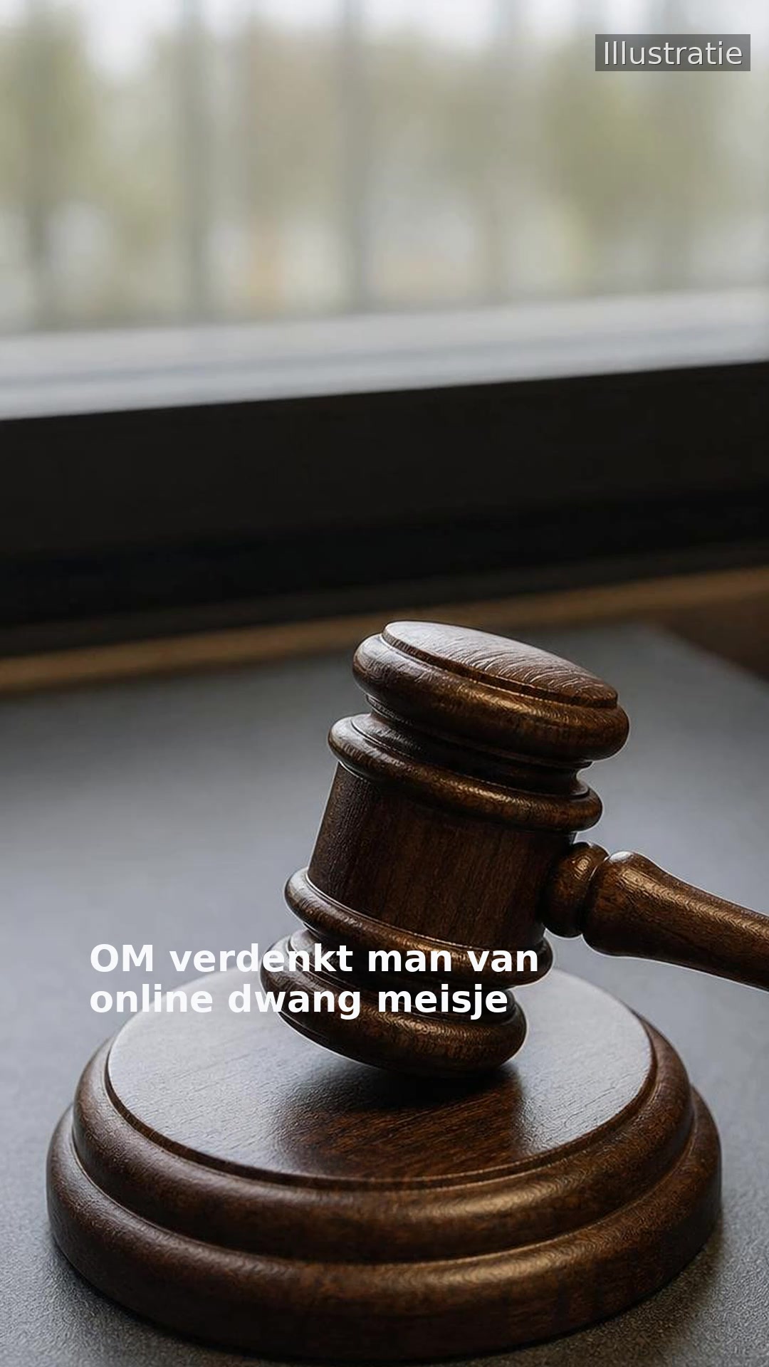 OM verdenkt man van online dwang meisje