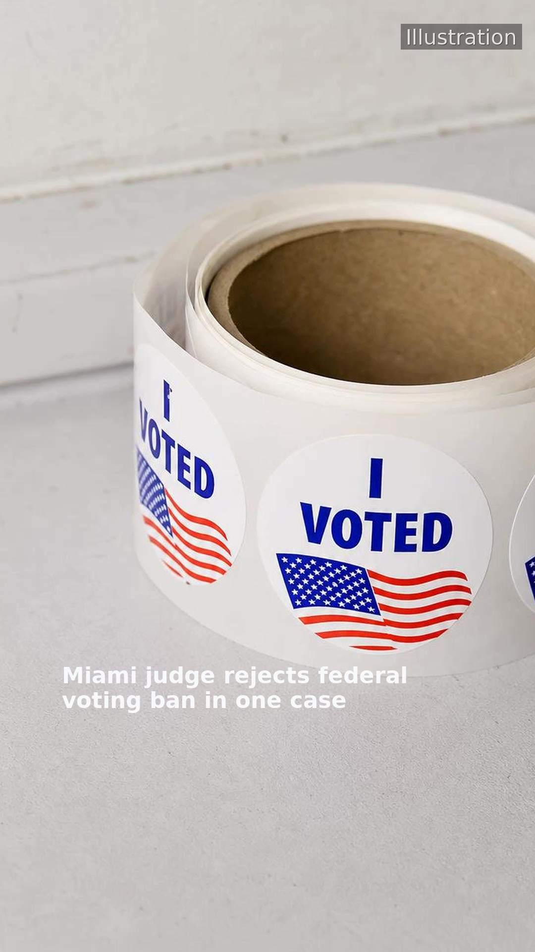 Miami judge rejects federal voting ban in one case
