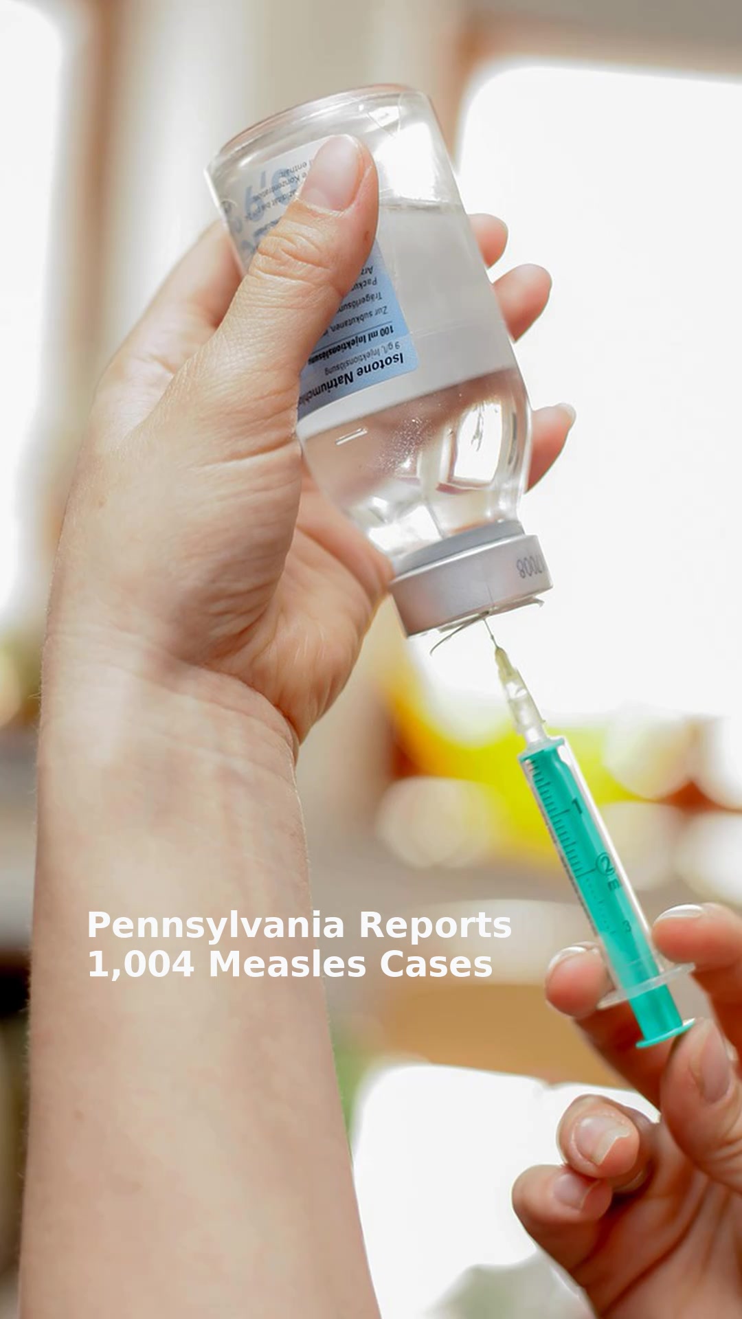 Pennsylvania Reports 1,004 Measles Cases