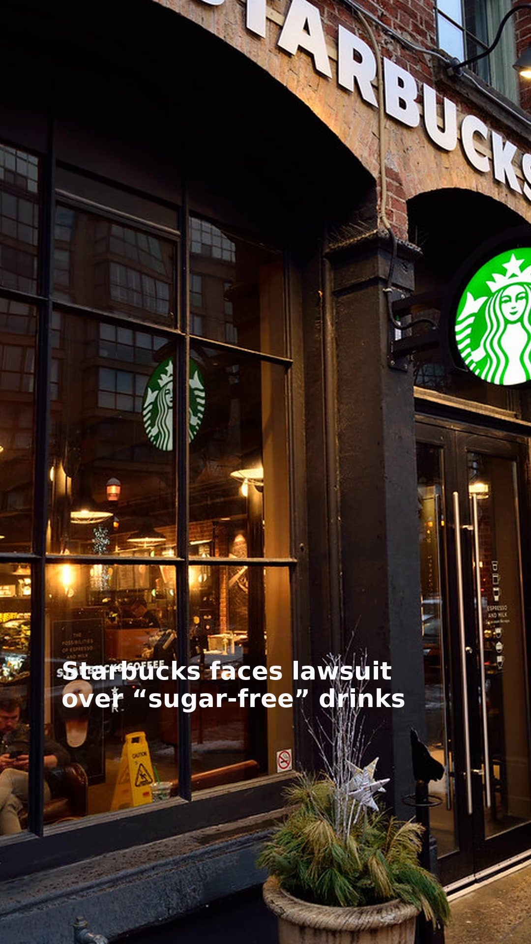 Starbucks faces lawsuit over “sugar-free” drinks