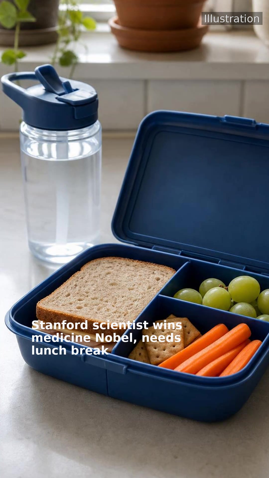 Stanford scientist wins medicine Nobel, needs lunch break