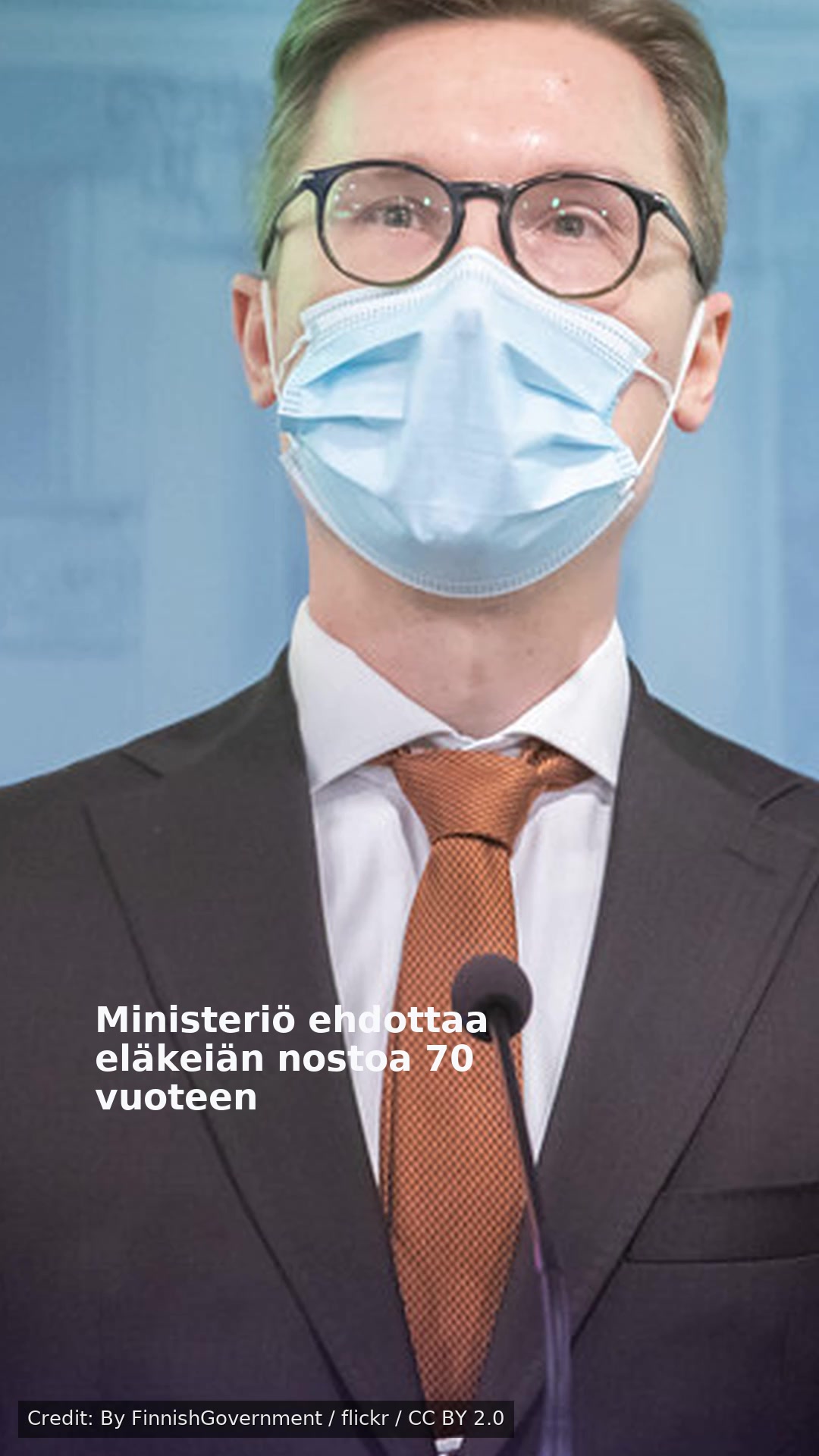 Ministeriö ehdottaa eläkeiän nostoa 70 vuoteen