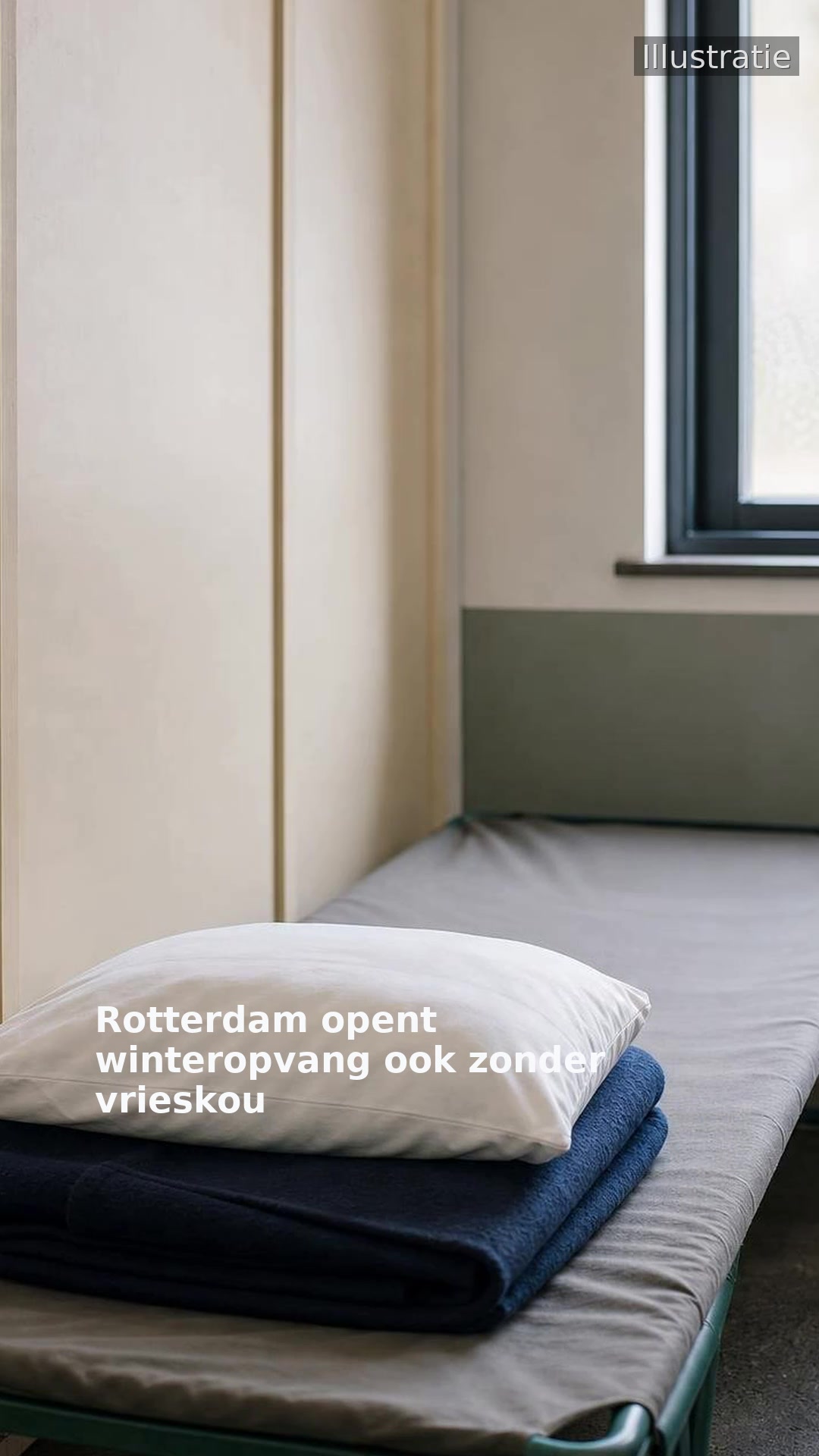 Rotterdam opent winteropvang ook zonder vrieskou