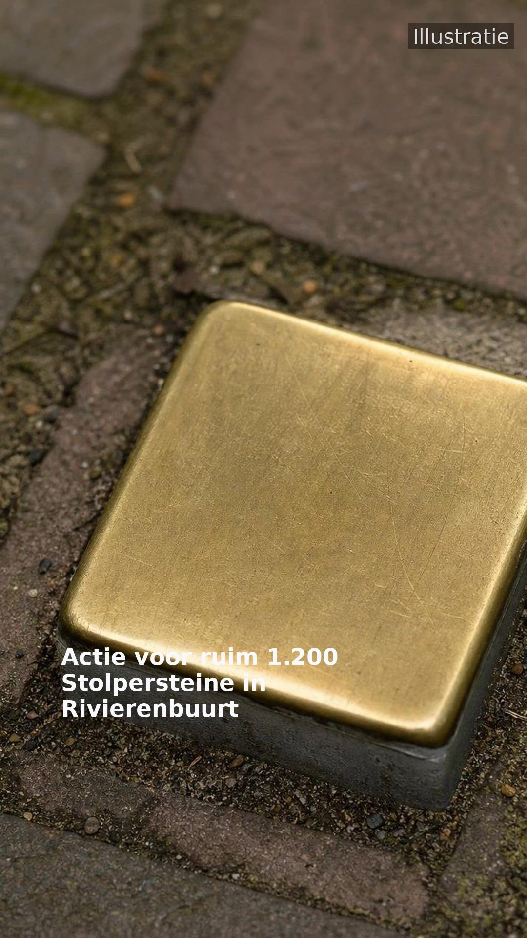 Actie voor ruim 1.200 Stolpersteine in Rivierenbuurt