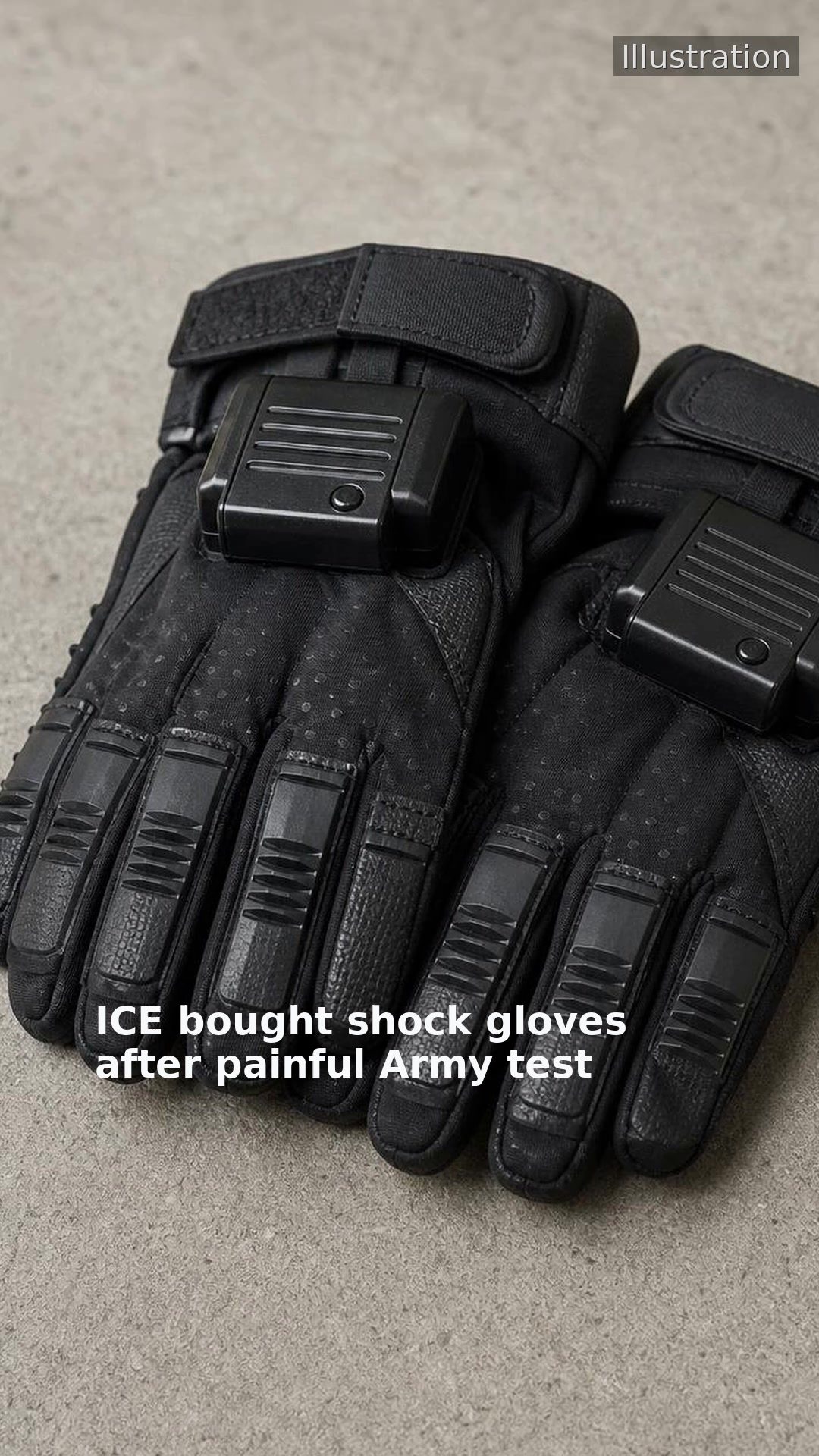 ICE bought shock gloves after painful Army test