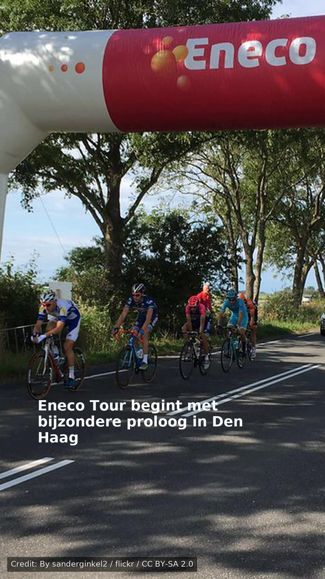 Eneco Tour begint met bijzondere proloog in Den Haag
