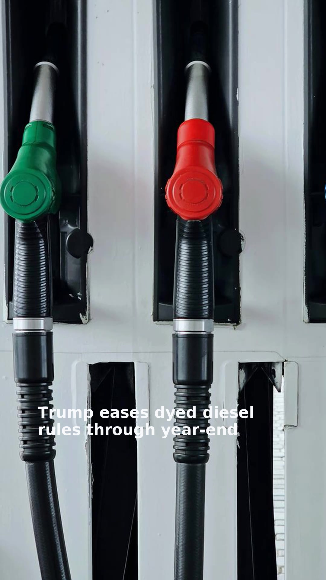 Trump eases dyed diesel rules through year-end