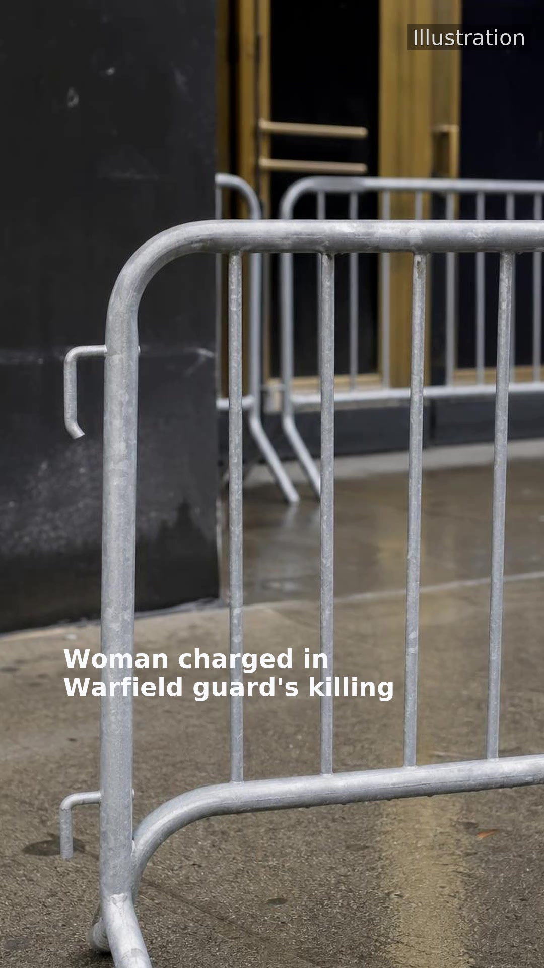 Woman charged in Warfield guard's killing
