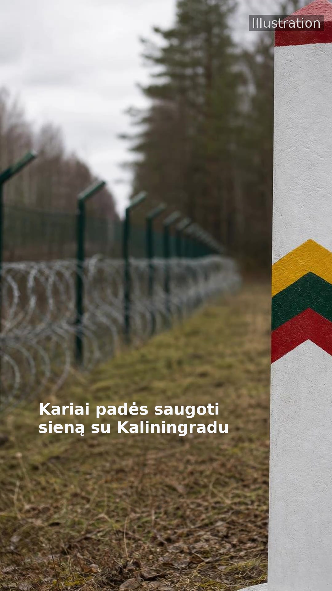 Kariai padės saugoti sieną su Kaliningradu