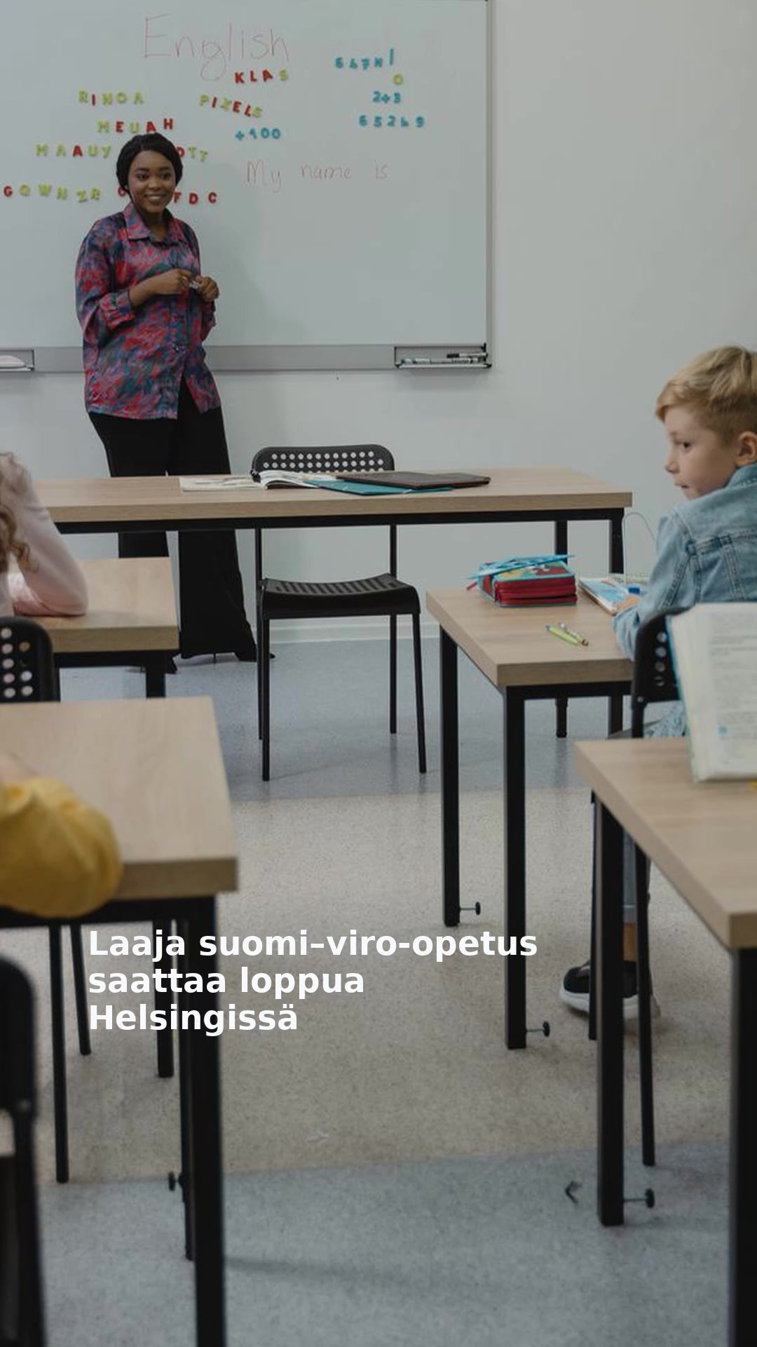 Laaja suomi–viro-opetus saattaa loppua Helsingissä