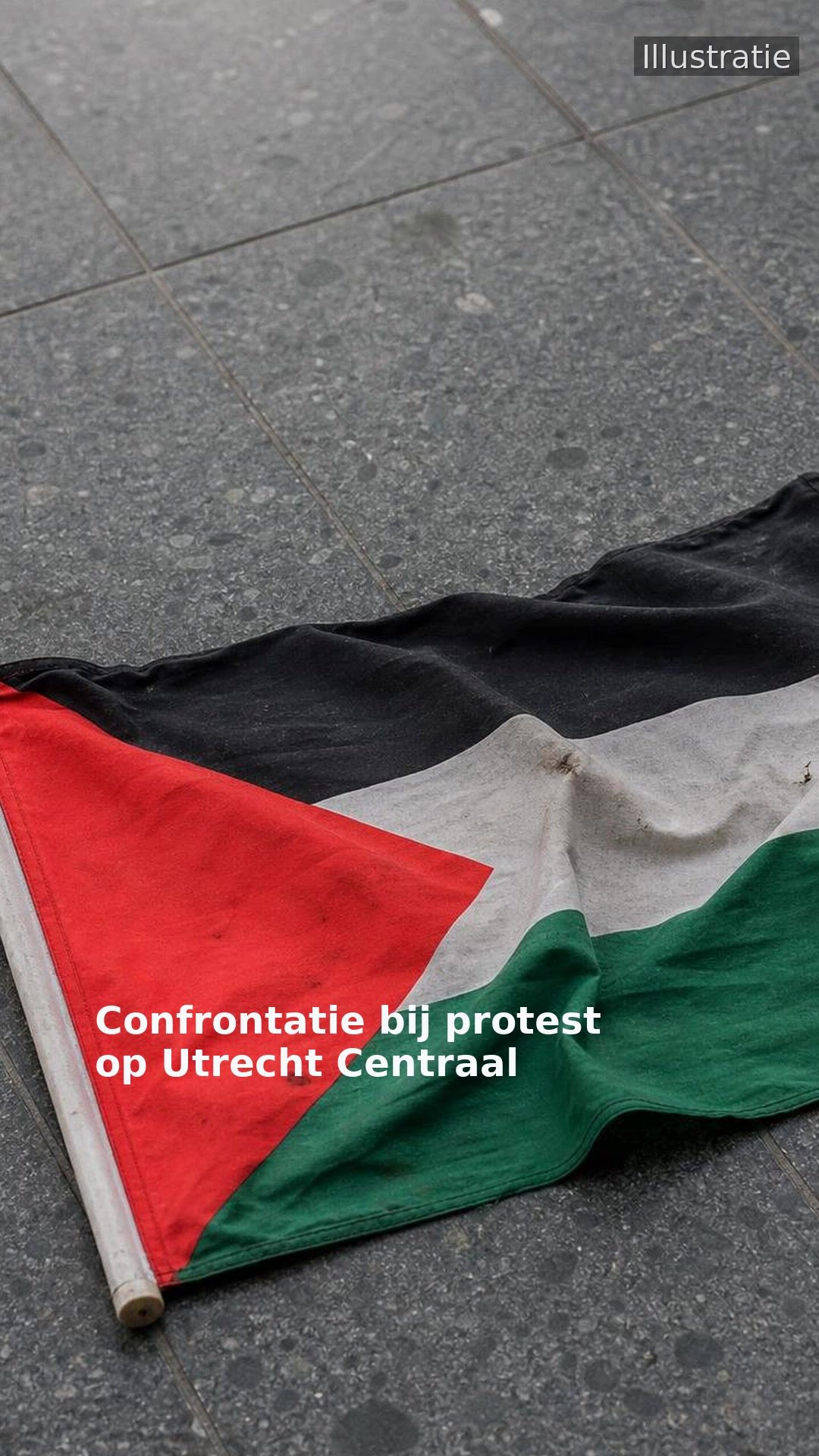 Confrontatie bij protest op Utrecht Centraal