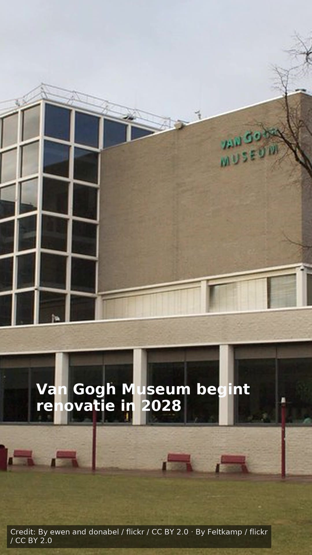 Van Gogh Museum begint renovatie in 2028