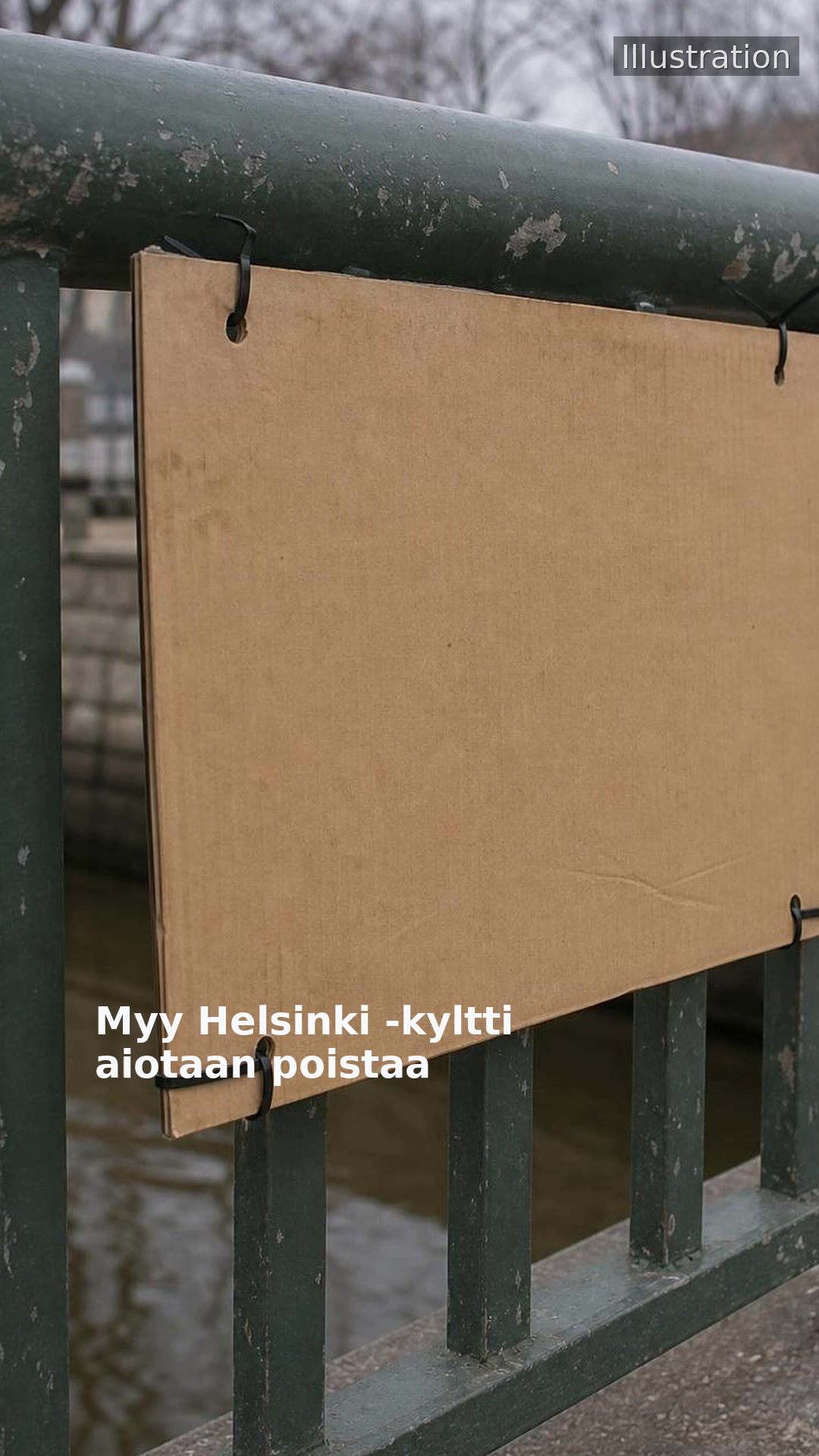 Myy Helsinki -kyltti aiotaan poistaa