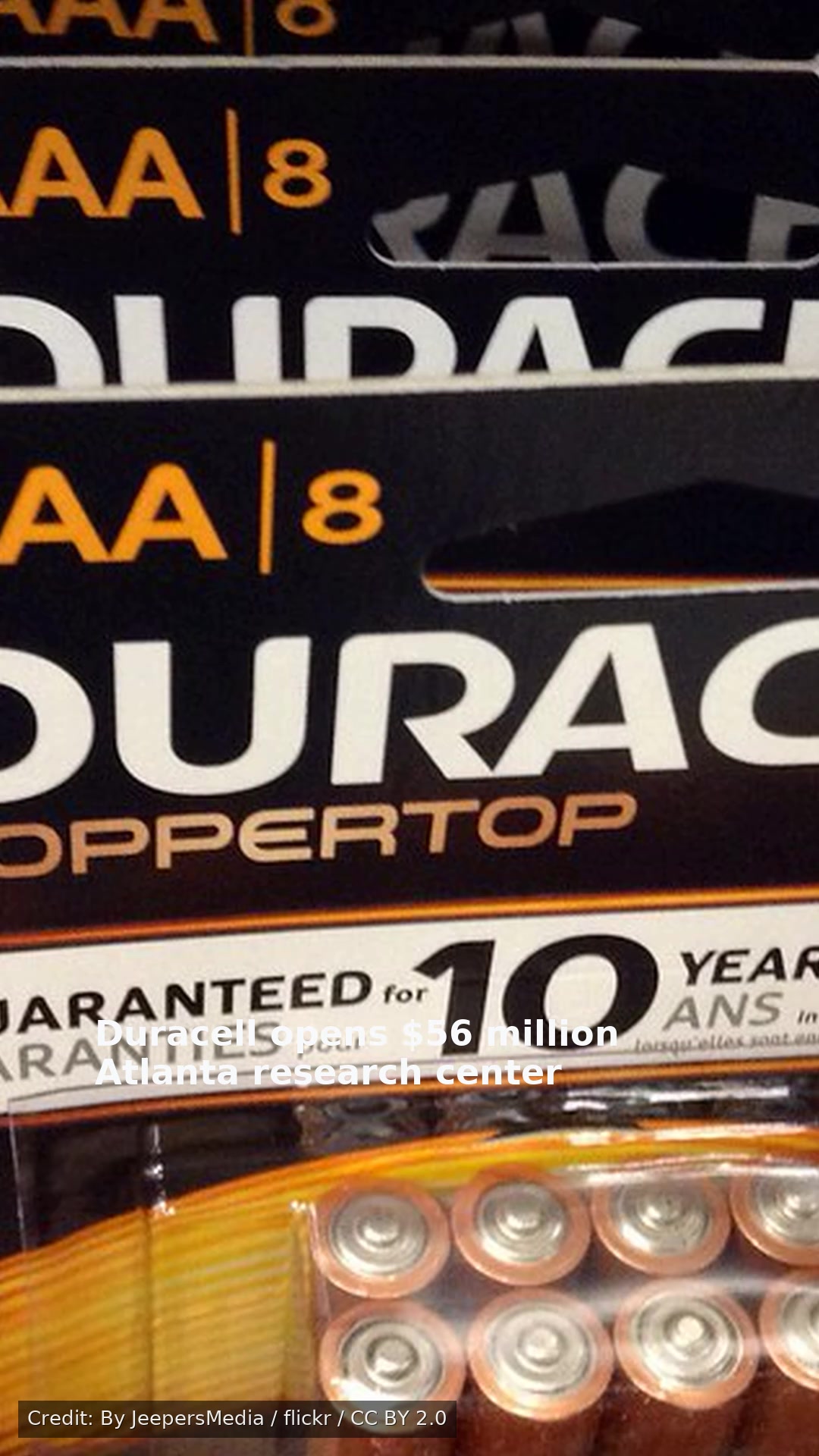Duracell opens $56 million Atlanta research center