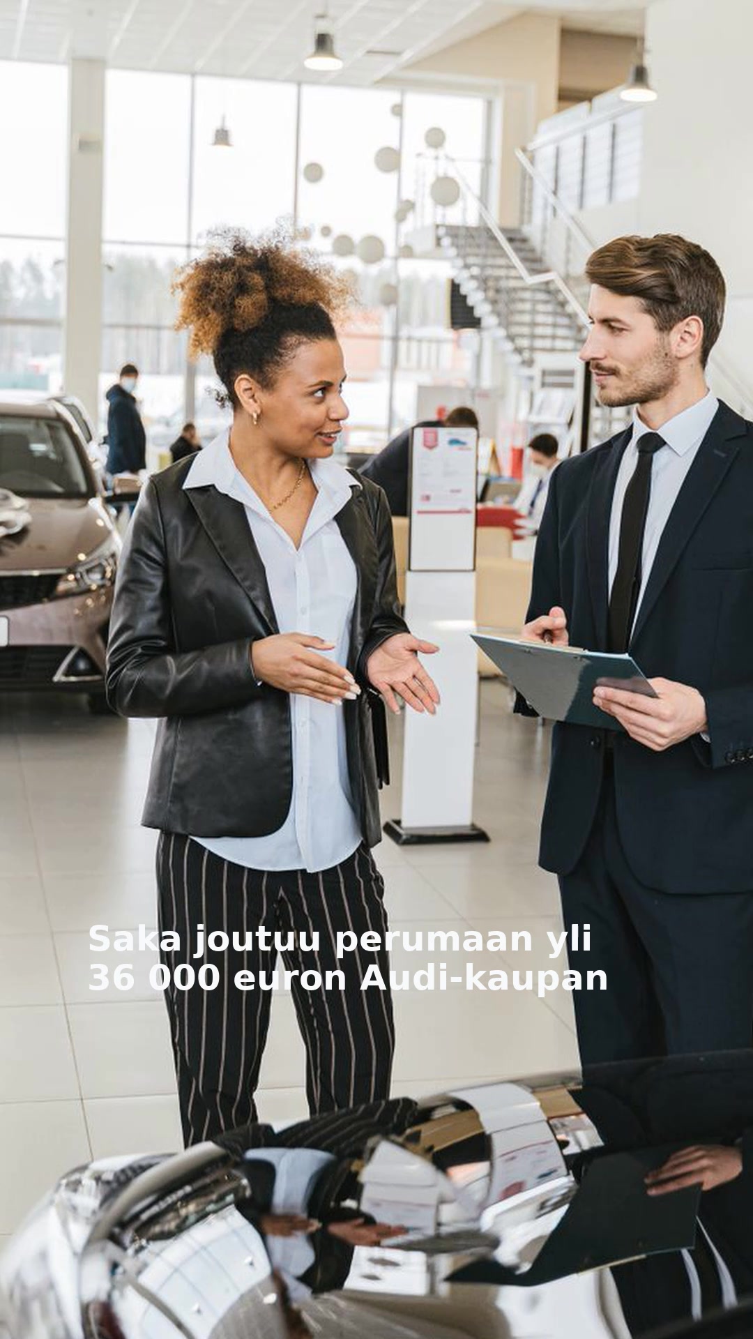 Saka joutuu perumaan yli 36 000 euron Audi-kaupan