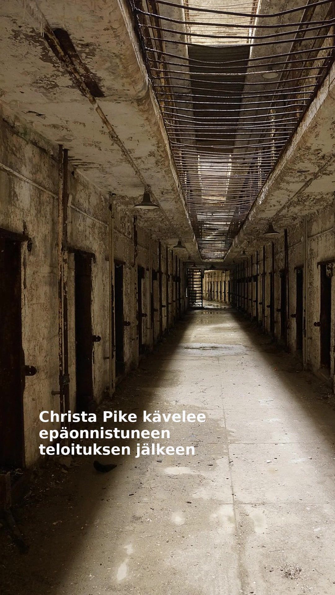 Christa Pike kävelee epäonnistuneen teloituksen jälkeen