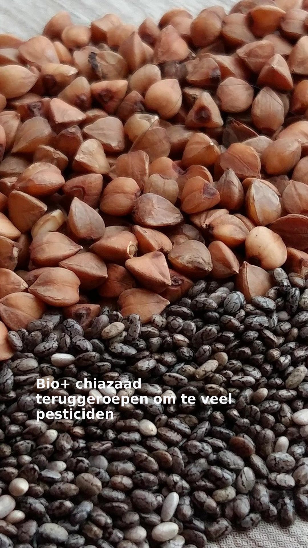 Bio+ chiazaad teruggeroepen om te veel pesticiden