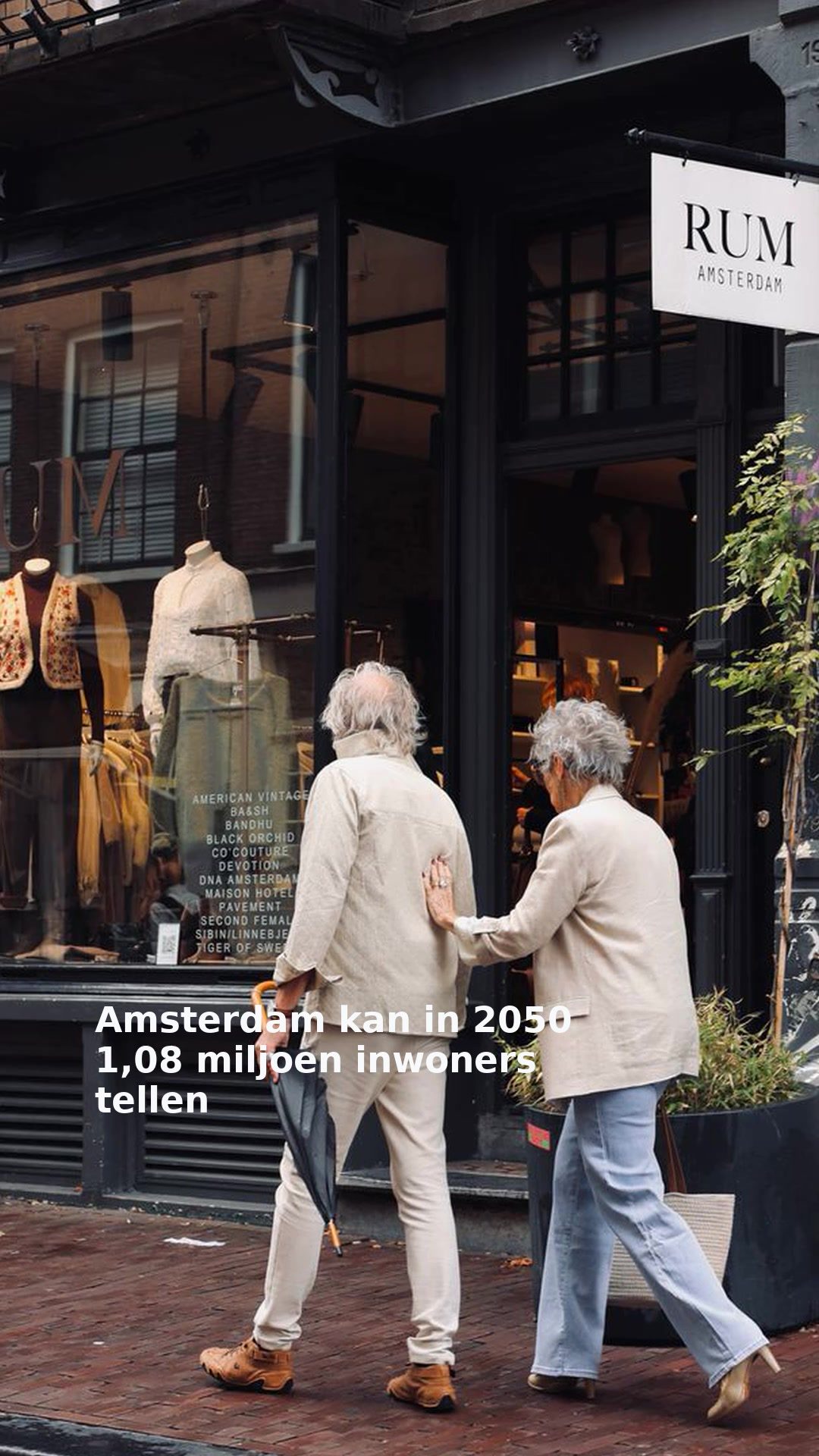 Amsterdam kan in 2050 1,08 miljoen inwoners tellen
