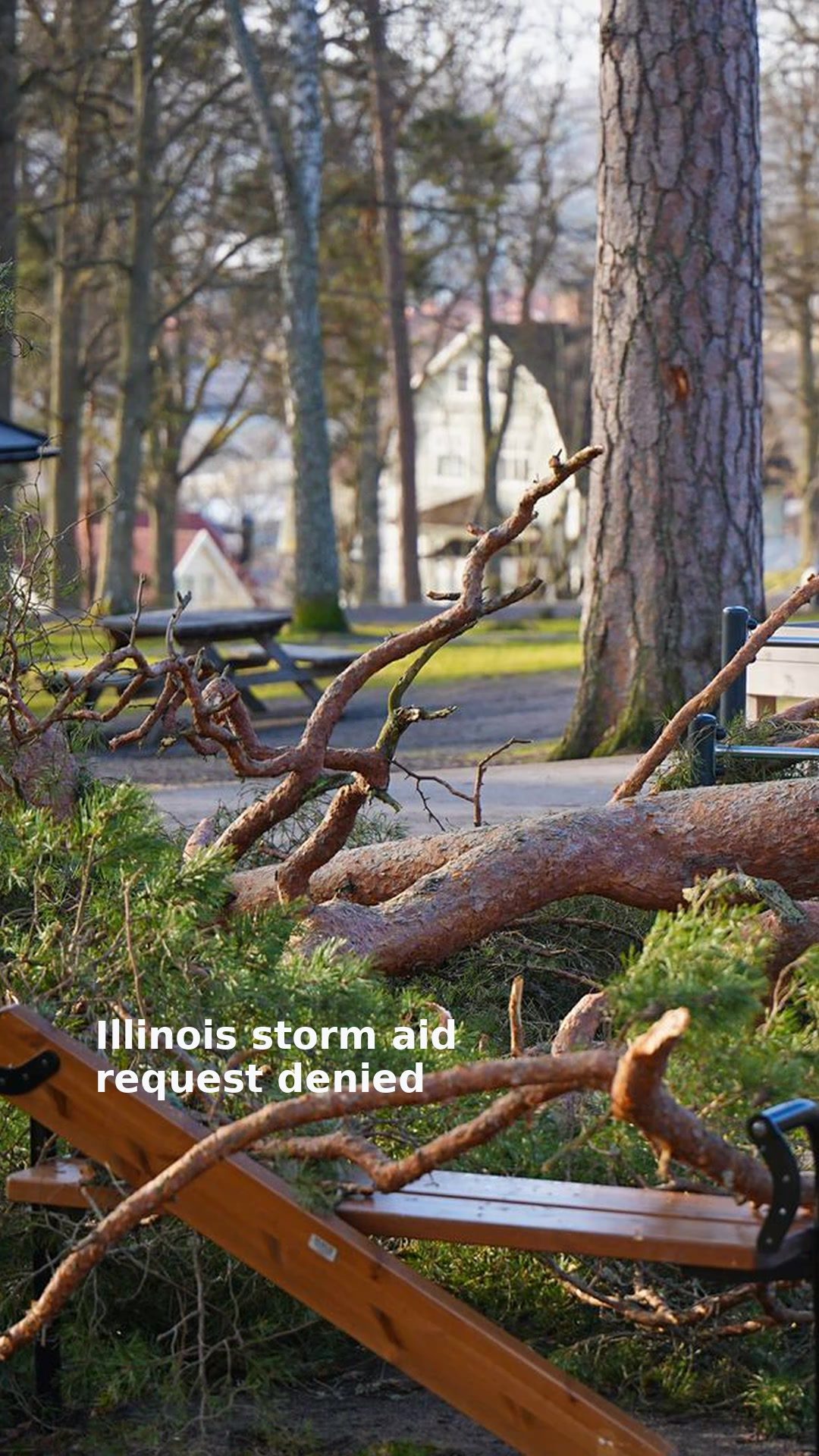 Illinois storm aid request denied