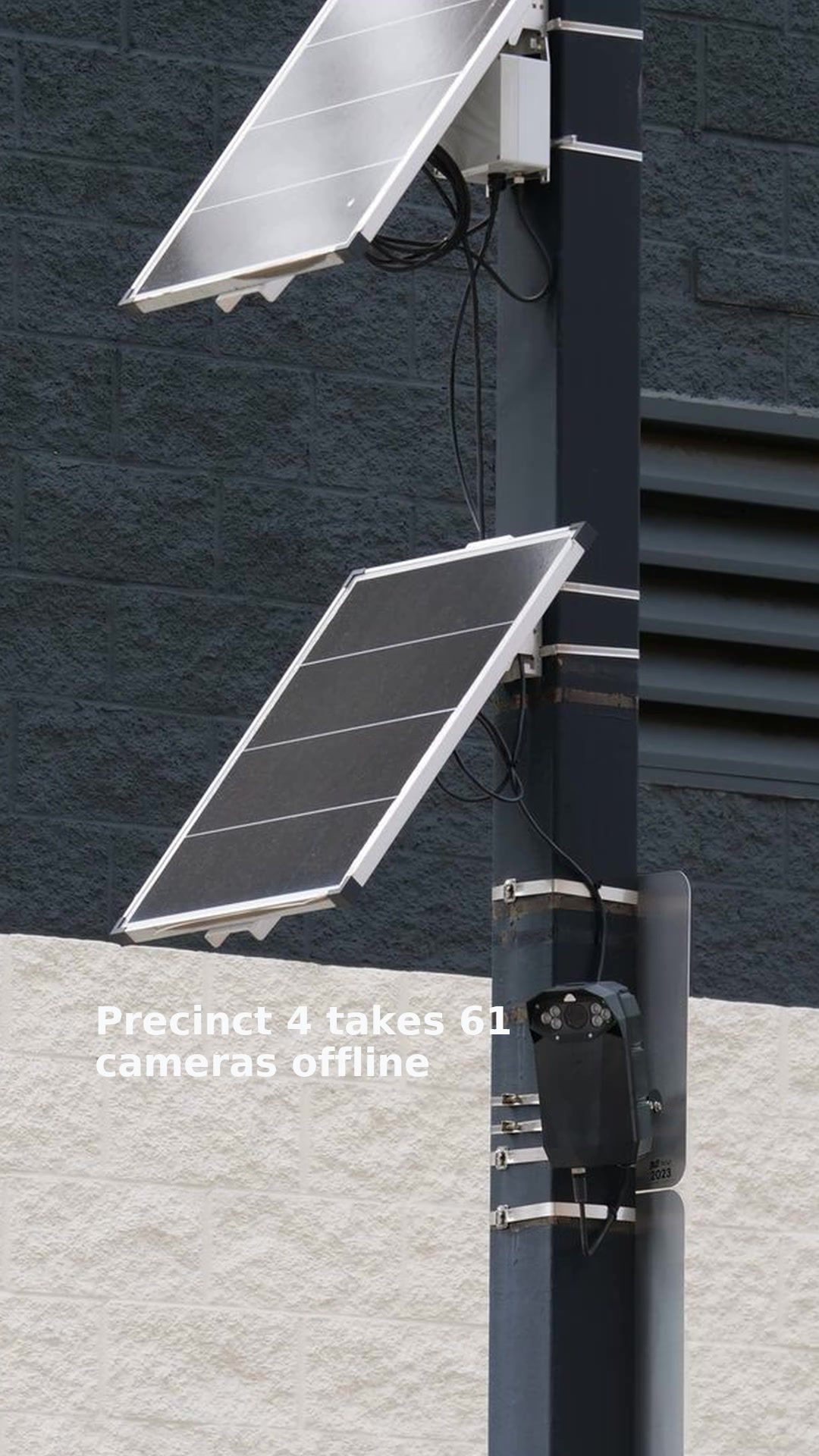 Precinct 4 takes 61 cameras offline