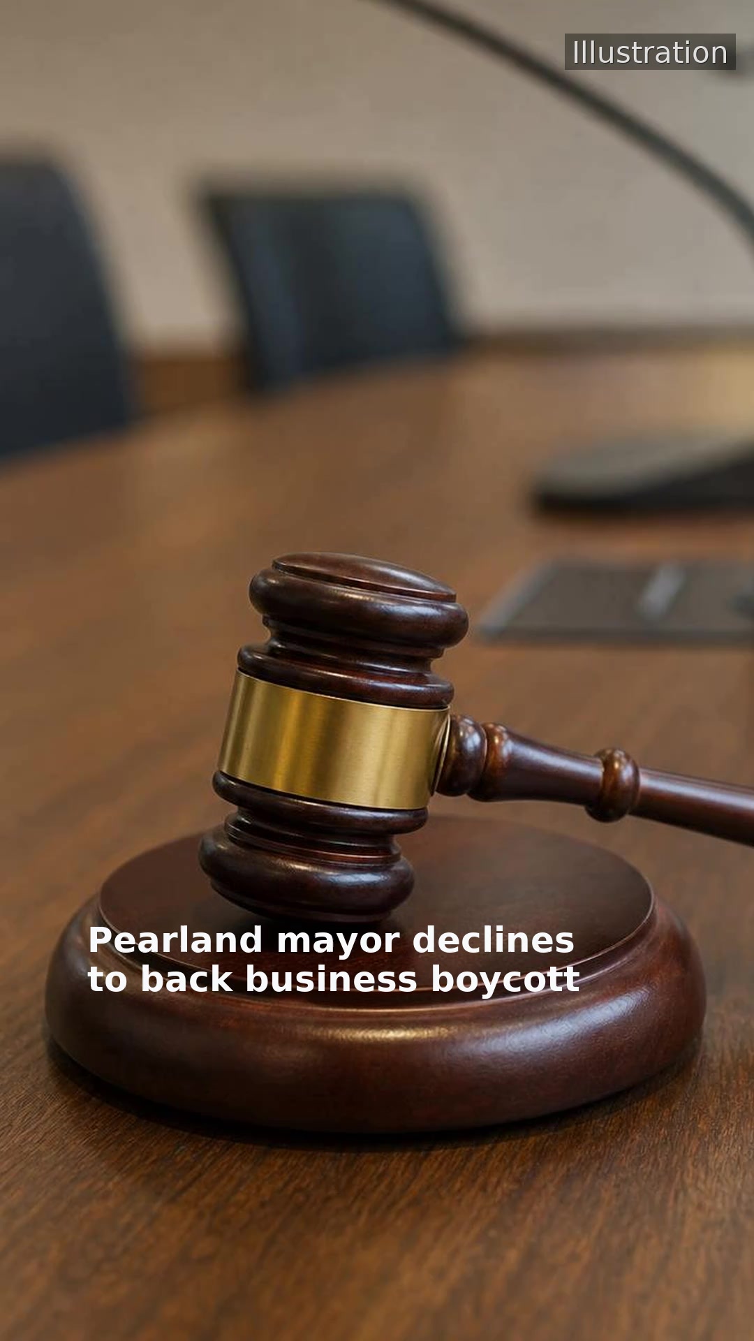Pearland mayor declines to back business boycott