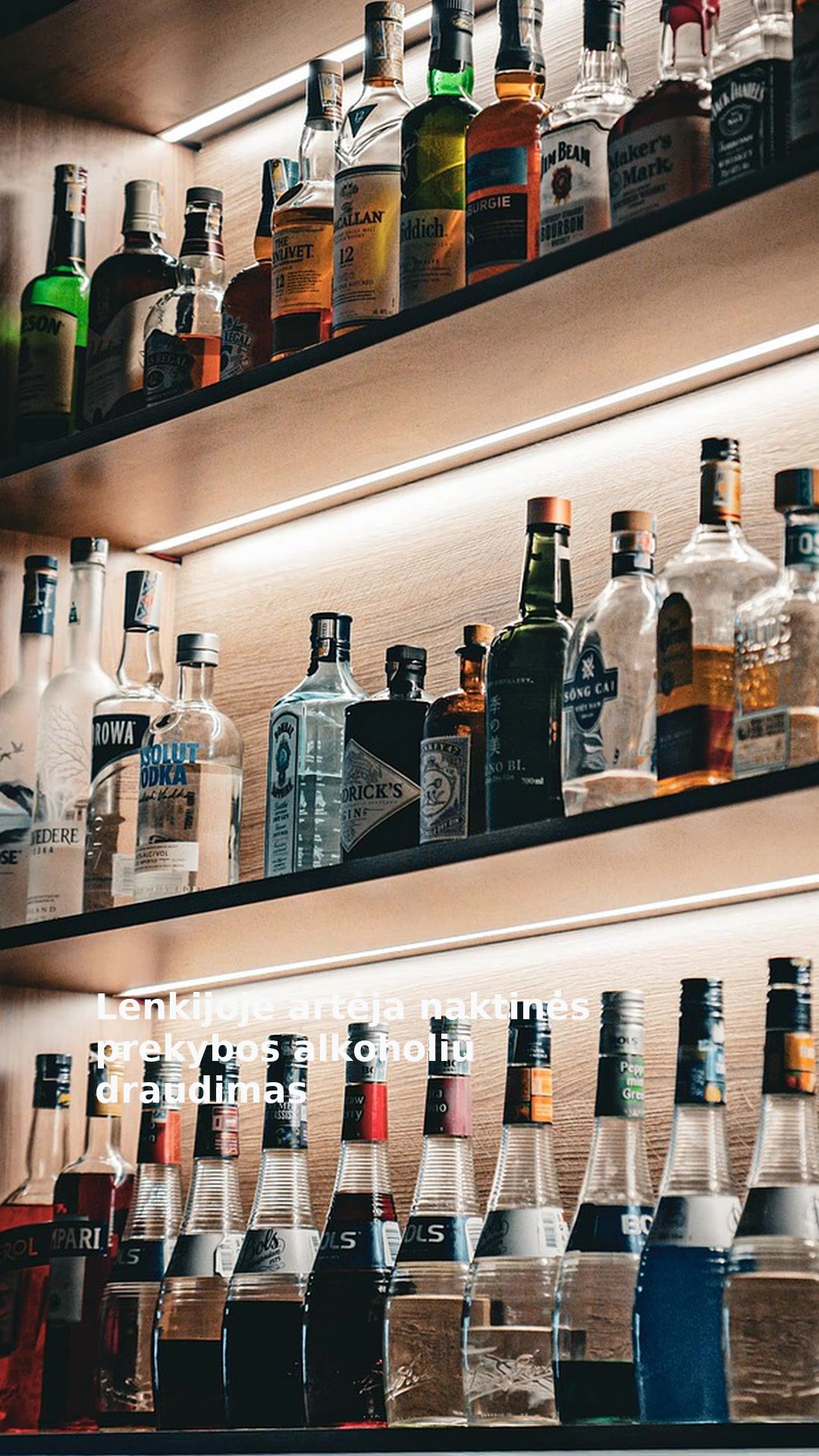 Lenkijoje artėja naktinės prekybos alkoholiu draudimas