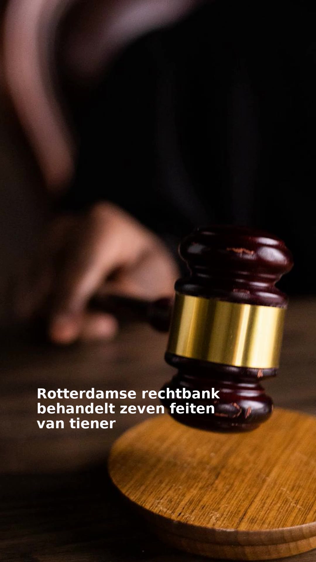 Rotterdamse rechtbank behandelt zeven feiten van tiener
